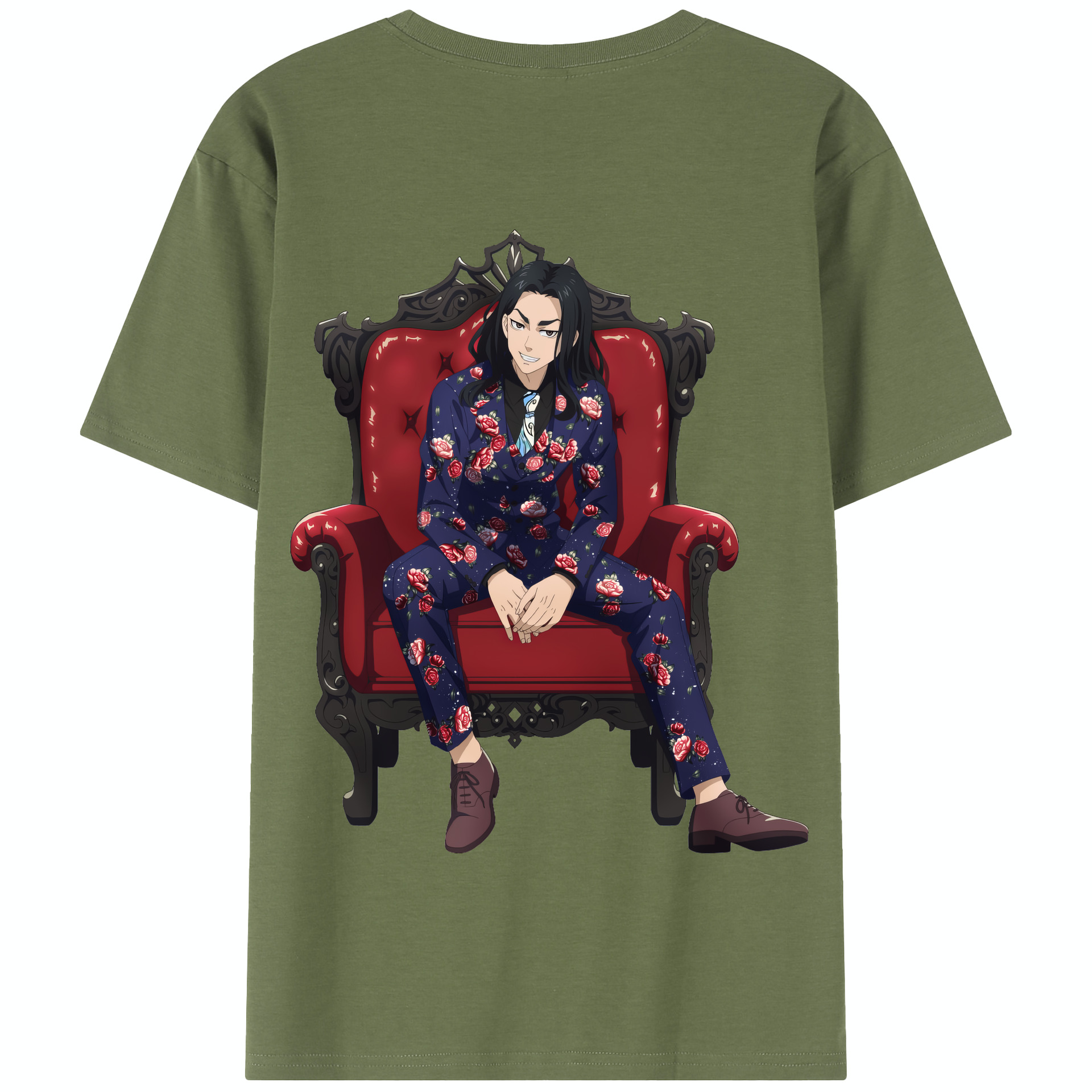 （画像用） 東京リベンジャーズ Tokyo Revengers 綿100％半袖Tシャツ（背面プリント）